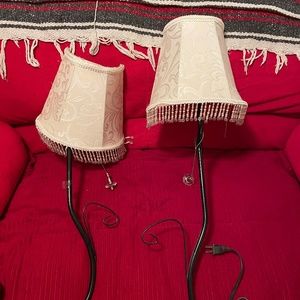 Boudoir/ Accent lamps